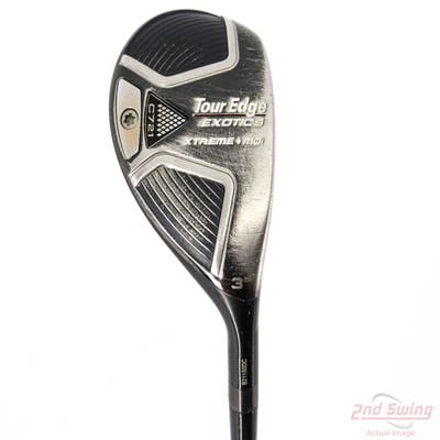 Tour Edge Exotics C721 Hybrid 3 Hybrid 19° PX HZRDUS Smoke Black RDX 80 Graphite Stiff Right Handed 40.5in