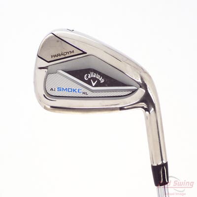 Callaway Paradym Ai Smoke HL Single Iron 7 Iron True Temper Elevate MPH 85 Steel Stiff Right Handed 37.25in