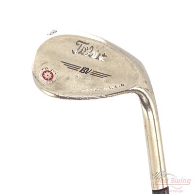 Titleist 2009 Vokey Spin Milled Black Wedge Lob LW 58° 12 Deg Bounce True Temper Dynamic Gold Steel Wedge Flex Right Handed 35.5in