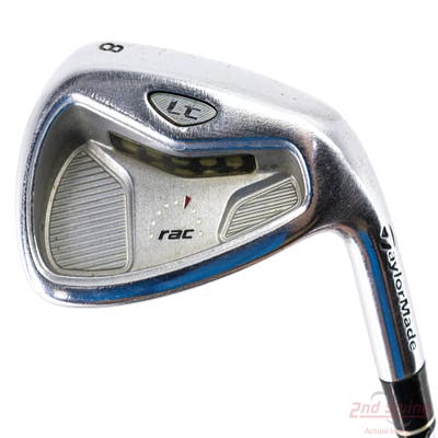 TaylorMade Rac LT 2005 Single Iron 8 Iron Stock Steel Shaft Steel Stiff Right Handed 37.5in
