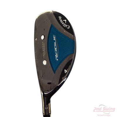 Callaway Rogue Hybrid 4 Hybrid 24° Aldila Quaranta Blue 40 Graphite Ladies Left Handed 39.5in