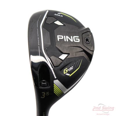Ping G430 MAX Fairway Wood 3 Wood 3W 15° ALTA CB 65 Black Graphite Stiff Left Handed 43.0in