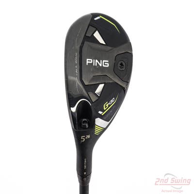 Ping G430 Hybrid 5 Hybrid 26° ALTA CB 70 Black Graphite Regular Left Handed 39.25in