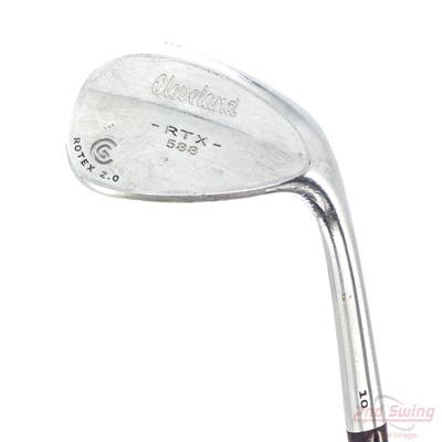 Cleveland 588 RTX 2.0 Tour Satin Wedge Lob LW 58° 10 Deg Bounce True Temper Dynamic Gold Steel Wedge Flex Right Handed 37.0in