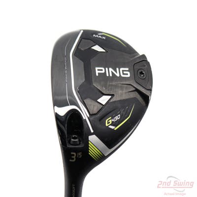 Ping G430 MAX Fairway Wood 3 Wood 3W 15° Tour 2.0 Black 65 Graphite Stiff Left Handed 43.25in