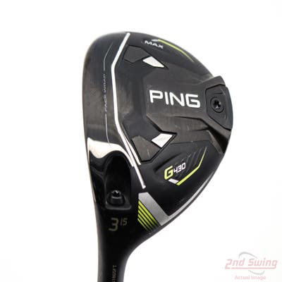 Ping G430 MAX Fairway Wood 3 Wood 3W 15° PX HZRDUS Smoke Red RDX 60 Graphite X-Stiff Left Handed 43.25in
