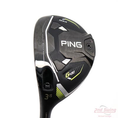 Ping G430 MAX Fairway Wood 3 Wood 3W 15° ALTA CB 65 Black Graphite Stiff Left Handed 43.0in