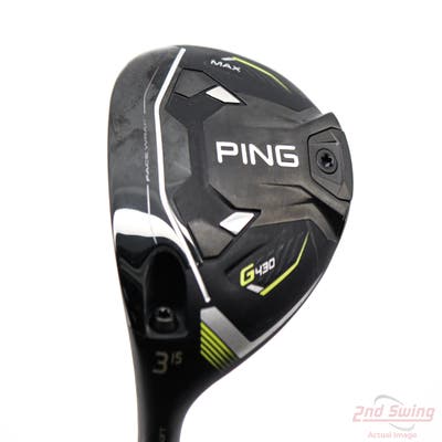 Ping G430 MAX Fairway Wood 3 Wood 3W 15° Tour 2.0 Black 65 Graphite Stiff Left Handed 43.25in