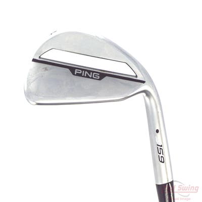 Ping s159 Chrome Wedge Sand SW 54° 10 Deg Bounce E Grind Ping Z-Z115 Steel Wedge Flex Right Handed Black Dot 35.25in