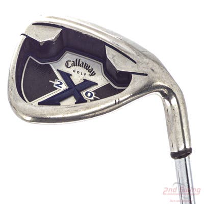 Callaway X-20 Single Iron Pitching Wedge PW Callaway X Steel Steel Uniflex Right Handed 35.5in