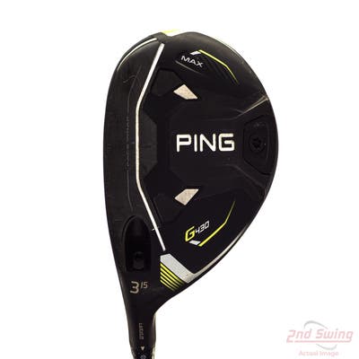 Ping G430 MAX Fairway Wood 3 Wood 3W 15° PX HZRDUS Smoke Red RDX 60 Graphite Regular Left Handed 43.25in