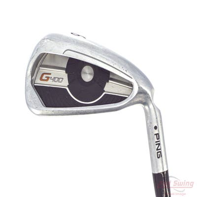 Ping G400 Single Iron 6 Iron Fujikura Vista Pro 40i Graphite Regular Right Handed Black Dot 36.5in