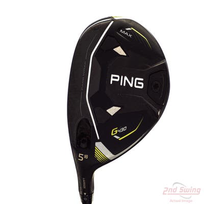 Ping G430 MAX Fairway Wood 5 Wood 5W 18° ALTA CB 65 Black Graphite Senior Left Handed 42.0in