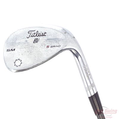 Titleist Vokey SM6 Tour Chrome Wedge Sand SW 56° 10 Deg Bounce S Grind Accra 100i Graphite Wedge Flex Right Handed 35.5in
