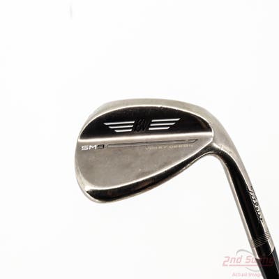 Titleist Vokey SM9 Brushed Steel Wedge Lob LW 58° 8 Deg Bounce M Grind True Temper AMT Tour White Steel X-Stiff Right Handed 35.75in