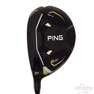 Ping G430 SFT Fairway Wood 3 Wood 3W 16° MCA Tensei AV Orange Raw 75 Graphite Stiff Left Handed 43.25in