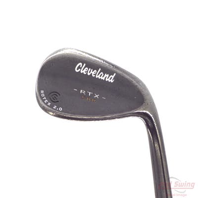 Cleveland 588 RTX 2.0 Black Satin Wedge Lob LW 60° 6 Deg Bounce True Temper Dynalite Gold Steel Wedge Flex Right Handed 35.25in