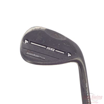 Cobra KING SB Black Wedge Lob LW 60° 8 Deg Bounce FST KBS Hi-Rev 2.0 Steel Stiff Right Handed 35.0in