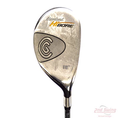 Cleveland Hibore Fairway Wood 3 Wood 3W 15° Cleveland Fujikura Fit-On Gold Graphite Regular Right Handed 43.5in