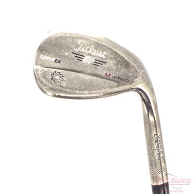 Titleist Vokey SM6 Steel Grey Wedge Lob LW 58° 8 Deg Bounce M Grind SM6 BV Steel Wedge Flex Right Handed 35.25in