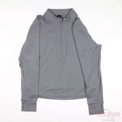 New Womens Greyson 1/4 Zip Pullover X-Small XS Gray MSRP $138