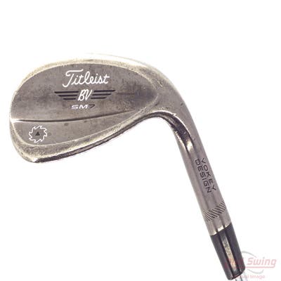 Titleist Vokey SM7 Brushed Steel Wedge Lob LW 58° 10 Deg Bounce S Grind SM7 BV Steel Wedge Flex Right Handed 35.0in