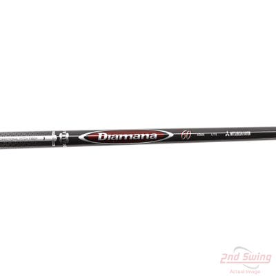 Used W/ Titleist Adapter Mitsubishi Rayon Diamana M+ 60 60g Fairway Shaft Senior 41.0in