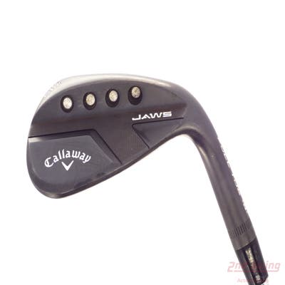 Callaway Jaws Full Toe Raw Black Wedge Lob LW 58° 10 Deg Bounce Dynamic Gold Spinner TI 115 Steel Wedge Flex Right Handed 35.0in