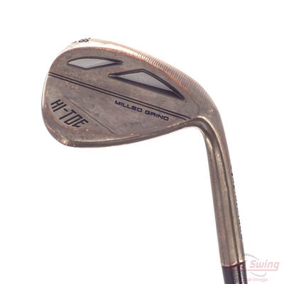 TaylorMade Milled Grind HI-TOE 3 Copper Wedge Lob LW 58° 7 Deg Bounce FST KBS Hi-Rev 2.0 115 Steel Wedge Flex Right Handed 35.0in