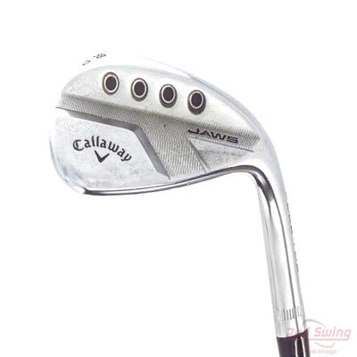 Callaway Jaws Full Toe Raw Face Chrome Wedge Lob LW 58° 10 Deg Bounce Project X Catalyst Wedge Graphite Wedge Flex Right Handed 35.0in