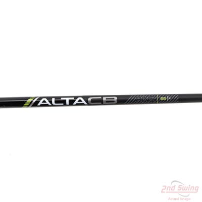 Used W/ Ping LH Adapter Ping ALTA CB 65 Black 65g Fairway Shaft Regular 41.5in