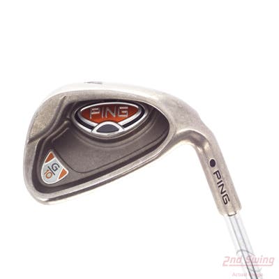 Ping G10 Single Iron Pitching Wedge PW Ping AWT Steel Stiff Right Handed Black Dot 35.75in