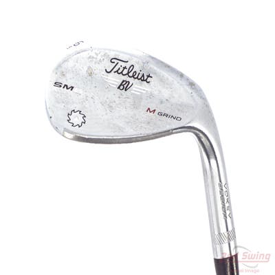 Titleist Vokey SM6 Tour Chrome Wedge Sand SW 56° 8 Deg Bounce M Grind SM6 BV Steel Wedge Flex Right Handed 35.5in