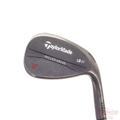 TaylorMade Milled Grind Black Wedge Lob LW 58° 9 Deg Bounce LB True Temper Dynamic Gold Steel Wedge Flex Right Handed 35.0in