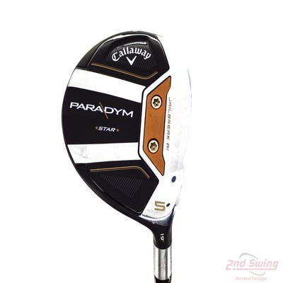 Callaway Paradym Star Fairway Wood 5 Wood 5W 19° UST ATTAS Speed Series 40 Graphite Senior Right Handed 43.0in