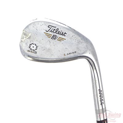 Titleist Vokey SM5 Tour Chrome Wedge Lob LW 60° 4 Deg Bounce L Grind Titleist SM5 BV Steel Wedge Flex Right Handed 35.0in