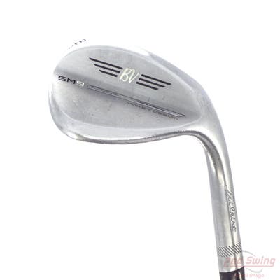 Titleist Vokey SM9 Tour Chrome Wedge Lob LW 58° 12 Deg Bounce D Grind Stock Steel Shaft Steel Wedge Flex Right Handed 35.5in