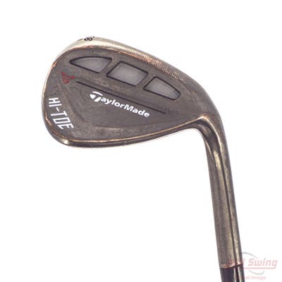 TaylorMade HI-TOE RAW Wedge Lob LW 58° 10 Deg Bounce FST KBS Hi-Rev 2.0 115 Steel Wedge Flex Right Handed 35.0in