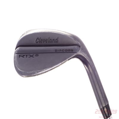 Cleveland RTX 6 ZipCore Black Satin Wedge Sand SW 54° 10 Deg Bounce Mid True Temper Dynamic Gold 115 Steel Stiff Right Handed 35.75in
