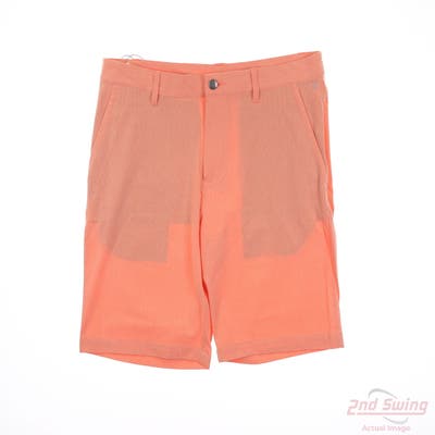 New Mens Adidas Shorts 32 Coral MSRP $60