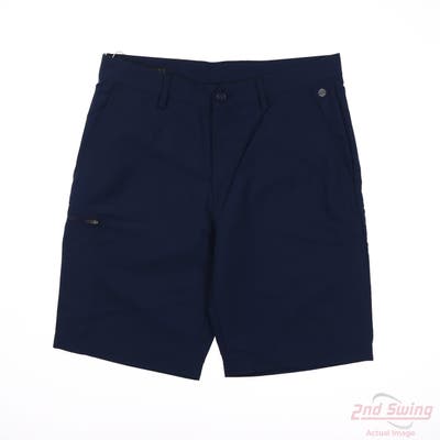 New Mens Adidas Shorts 32 Navy Blue MSRP $60