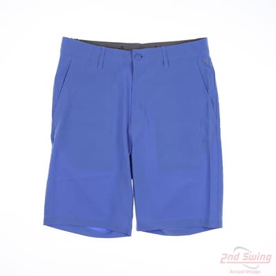 New Mens Adidas Shorts 32 Blue MSRP $60
