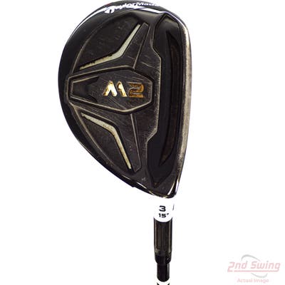 TaylorMade 2016 M2 Fairway Wood 3 Wood 3W 15° TM Reax 65 Graphite Stiff Right Handed 43.5in