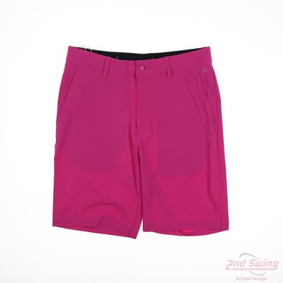 New Mens Adidas Shorts 32 Pink MSRP $60