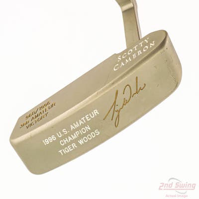 Mint Titleist Scotty Cameron 1996 Tiger Woods Amateur Victory Putter Steel Right Handed 35.0in w/ Headcover