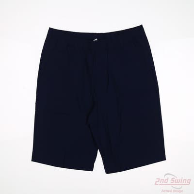 New Mens Adidas Shorts Medium M Navy Blue MSRP $60