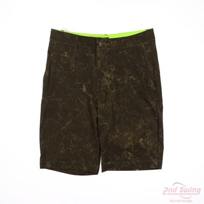 New Mens Adidas Shorts 32 Green MSRP $60