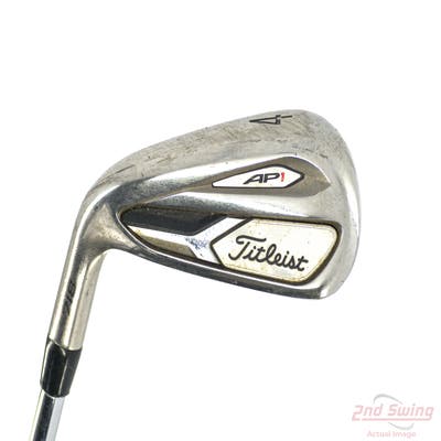 Titleist 718 AP1 Single Iron 4 Iron True Temper XP 95 R100 Steel Regular Left Handed 38.75in