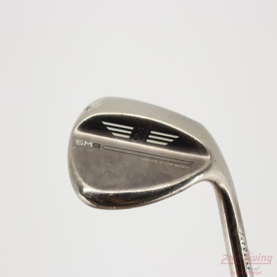 Titleist Vokey SM9 Brushed Steel Wedge Lob LW 58° 4 Deg Bounce T Grind Titleist Vokey BV Steel Wedge Flex Right Handed 35.0in