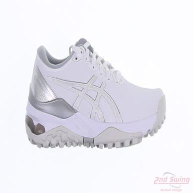 New Womens Golf Shoe Asics Gel Kayano Ace 2 9 White/Pure Silver MSRP $170 1112A050-100
